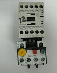 EATON XT0B010BC1 RELAY W/ EATON XTCE007B10 CONTACTOR - Picture 1 of 7
