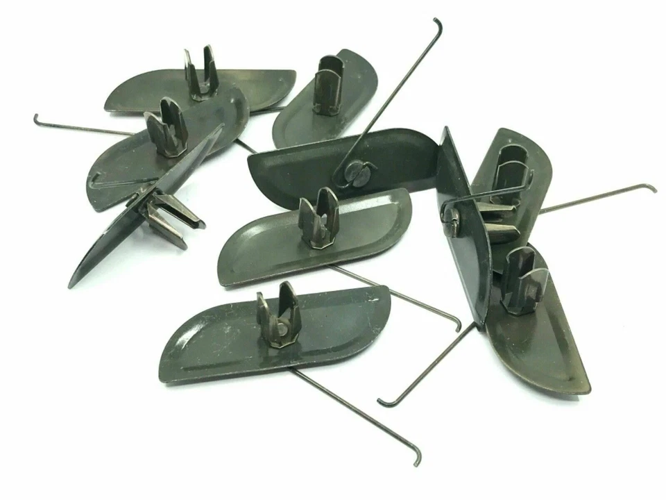 fender rocker door moulding trim clips-1-1/2" push in Fits dodge plymouth 10pcs - Image 1 of 1