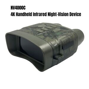 NV4000C 4K Infrared Binocular Night-Vision Device 150-200M Taking Video 5X Zoom