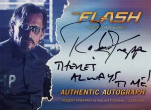 The Flash Season 1 Autograph Card RK Robert Knepper as William Tockman / Clock  - Picture 1 of 1