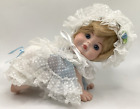 1988 Hand Crafted Porcelain Crawling Baby Doll by Tomorrow's Keepsakes