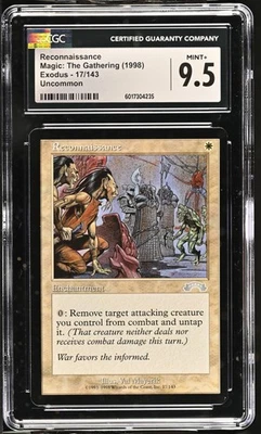 RECONNAISSANCE Exodus U CGC 9.5 MTG [Nostalgium] - Image 1 of 2