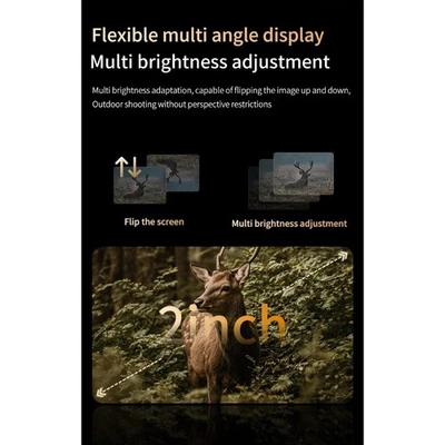 4K Digital For Night Vision Binoculars with 2 Inch Screen and USB C Port - Image 1 of 4