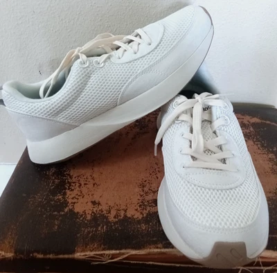 Allbirds Courier Women’s Athletic Tennis Shoes White Size 10 NO BOX - Image 1 of 4