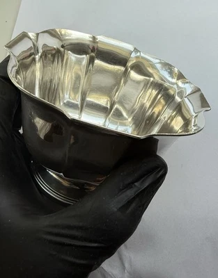 Cartier Sterling Silver Fluted Ruffle Bowl - 832 - Image 1 of 4