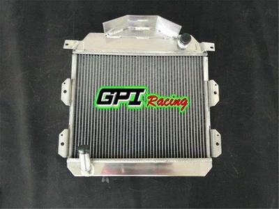 Fit FOR Austin Healey 100-4 1953-1956 1954 1955 MT aluminum radiator 62mm 3 Rows - Imagen 1 de 3