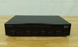 OSD Audio Dual Source DSM4 4-Zonen Lautsprecher Selektor Selbstanpassende Impedanz - Bild 1 von 2