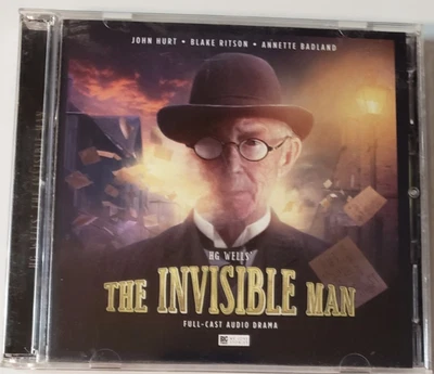 The Invisible Man CD-Audio Book Sir John (Doctor Who / Alien ) Hurt Big Finish - Image 1 of 4