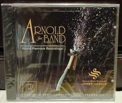 Arnold for Band - Dallas Wind Symphony- Jerry Junkin (CD, 1995) Classical Foto 1 de 4