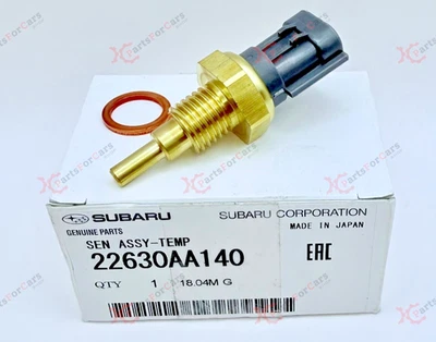 Sensor de temperatura do líquido refrigerante Outback Forester Impreza Tribec fabricante de equipamento original Subaru 22630AA140 - Imagem 1 de 4