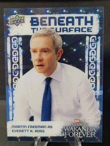 MARTIN FREEMAN as Everett K Ross 2024 Upper Deck Wakanda Forever Blue Parallel - Picture 1 of 3