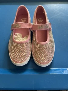 Lelli Kelly  LK5304 Pink Mary Janes Dolly Shoes Baby Toddler Beaded New Size 11 - Picture 1 of 5