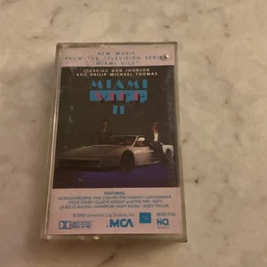 Miami Vice II Soundtrack Cassette Tape TV Series 1986 Vintage - Picture 1 of 6