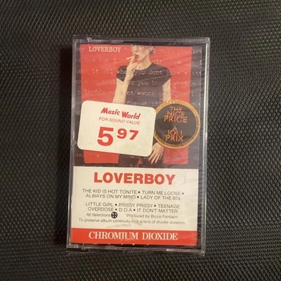 Loverboy - Self Titled - Cassette  - 1980 -  CANADA - FACTORY SEALED - Image 1 of 2