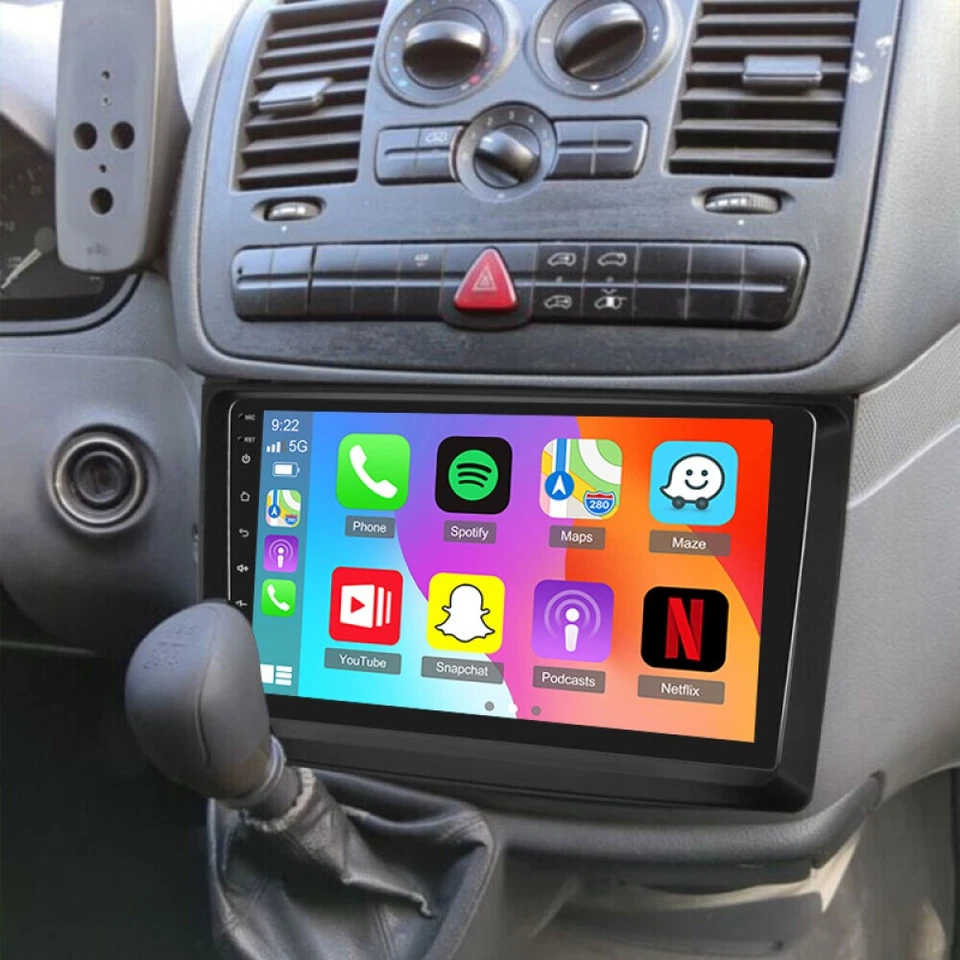 MARKENLOS Autoradio Android 13 per Mercedes Benz W639 Vito Viano W906 Sprinter W169 IT