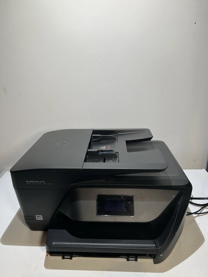HP OfficeJet 6958 Color Inkjet All-in-One Printer . FOR PART. Need Printhead Fix - Image 1 of 4