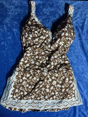 Maiô Vintage Perfection Fit By Roxanne Floral Boho Estilo Pinup - Imagem 1 de 4