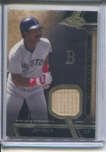 2015 Topps Tier One Relic /199 Jim Rice #TSR-JR HOF Red Sox - Picture 1 of 2