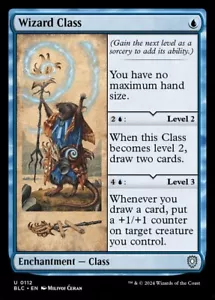 Wizard Class 0112 Uncommon Non Foil Bloomburrow Commander MTG NM - Picture 1 of 2