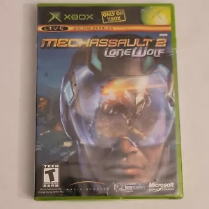 Xbox Mechassault 2 Lone Wolf Video Game 2004 Live Online Enabled Factory Sealed - Picture 1 of 6