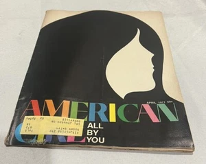 AMERICAN GIRL April 1971 BEAUTY TEEN FASHION MAGAZINE Girl Scouts - Picture 1 of 2