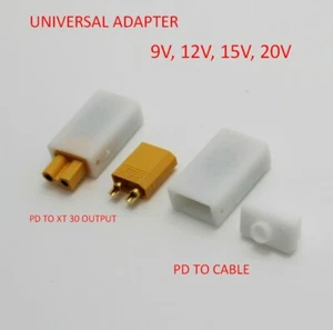 PDC004 a XT30 LiPo RC cavo caricabatterie laptop modulo decoy trigger fai da te universale - Foto 1 di 16