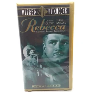 Rebecca VHS 1998 Alfred Hitchcock Lawrence Olivia - Picture 1 of 3