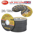20/50x Metal Steel Cutting Slitting Discs 115mm 4.5 inchx1mm x22mm Ultra UK