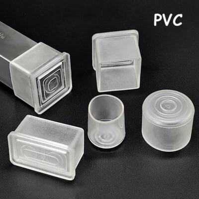 Gummi Stuhlbeinkappen Rund/Oval/Rechzeckig/Eckig Stuhlbein Füße Pads Bodenschutz - Bild 1 von 4