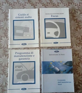 Manuale d'istruzioni/ uso e manutenzione ford focus - Foto 1 di 1