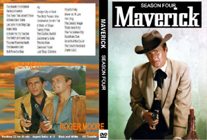 MAVERICK Season Four 1957-1962 TV Series) James Garner Jack Kelly Roger Moore