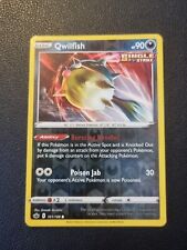 Pokemon Chilling Reign REVERSE HOLO FOIL Qwilfish 101/198 TCG Card