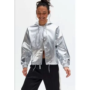 BNWT RAINS Cropped W String Rain Jacket-Retails $140! - Picture 1 of 8