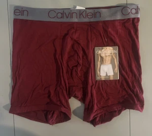 Calvin Klein Men's Ultra Soft Modal Boxer Briefs RED MEDIUM - Picture 1 of 4
