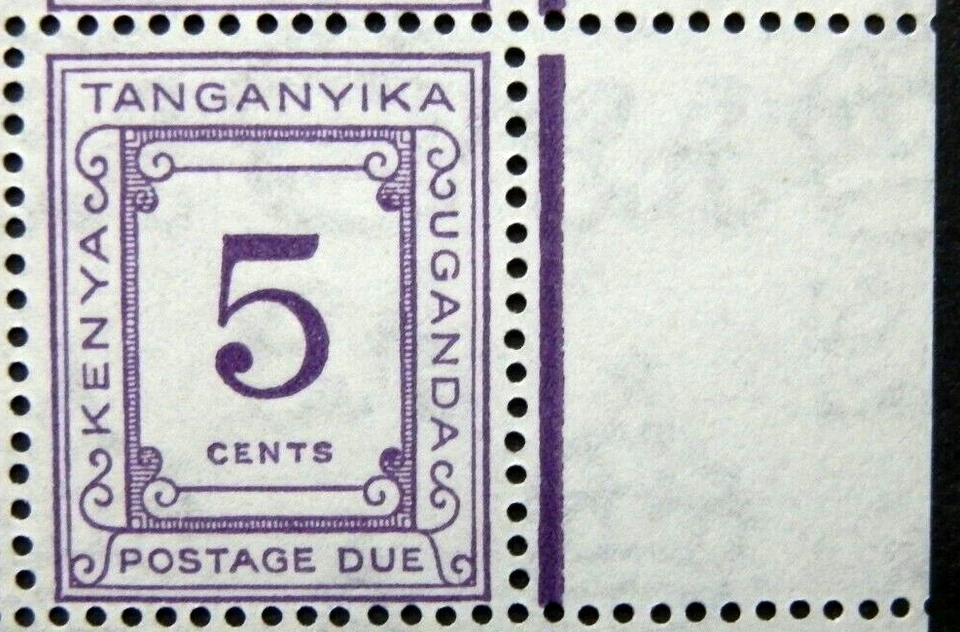 KENIA, UGANDA Y TANGANICA 1935-60 SG D7 5c. POSTEO ADEUDADO - MNH Foto 1 de 1