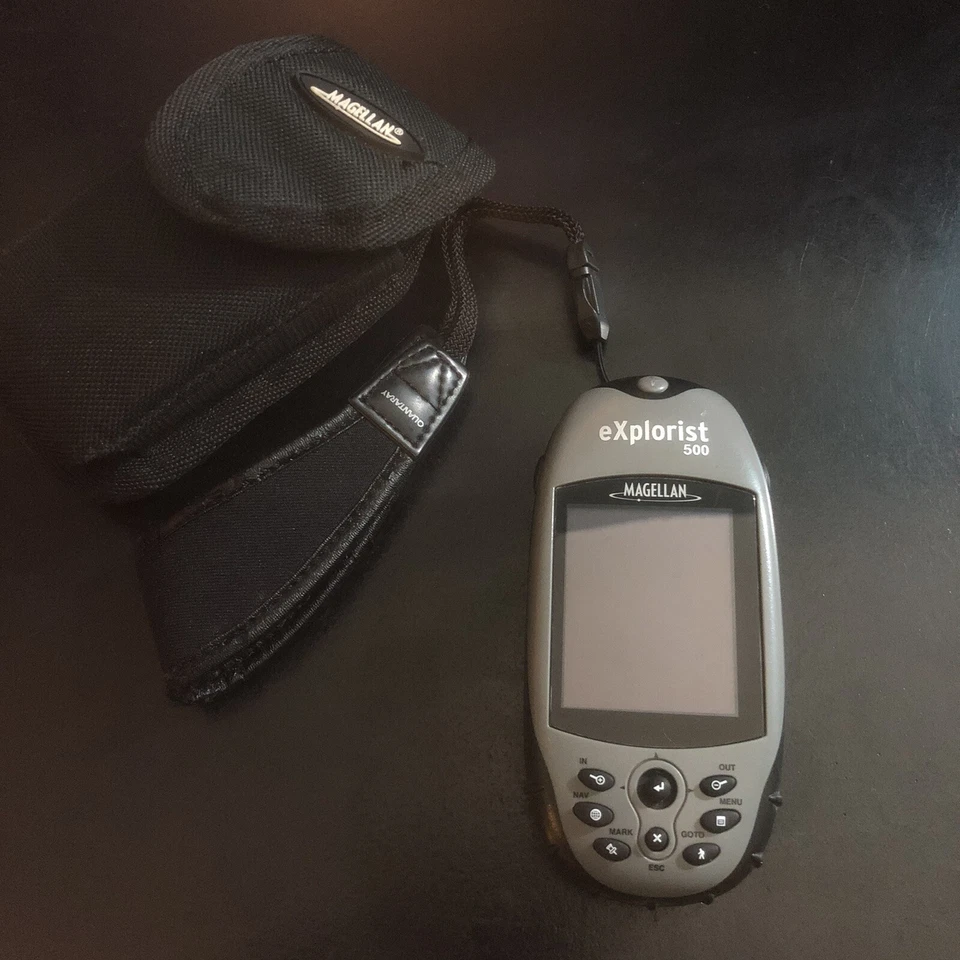 Magellan Explorist 500 Handheld Portable GPS Waterproof W/ Case Bundle UNTESTED - Image 1 of 4