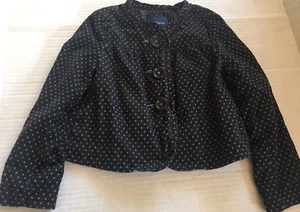 GAP kids Brown Corduroy Polka Dot lined jacket/blazer size XS (4-5) - Picture 1 of 6