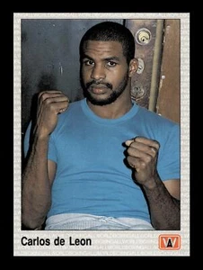 1991 ALL WORLD BOXING #70 Carlos De Leon - Picture 1 of 2