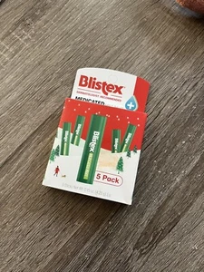 Blistex Medicated Mint Balm Limited Edition 5er Pack NEU - Bild 1 von 3