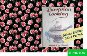 German Bavarian Cooking by Ollie Leeb Illusated Gift wrap included 1997 cookbook - Picture 1 of 11