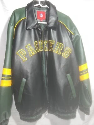 Chaqueta de bombardero NFL Packers Greenbay talla XL/EX usada Foto 1 de 4