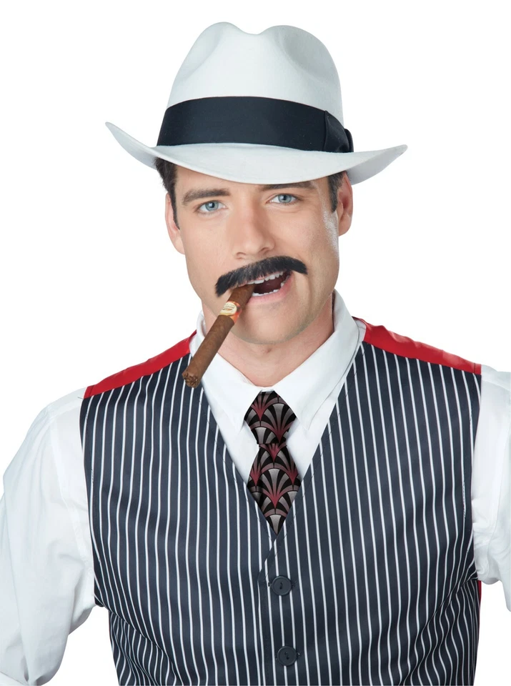 Accesorio de bigote Mobster Gangster Stache años 20  Foto 1 de 1