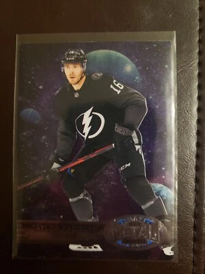 2021-22 Taylor Raddysh Retro Rookie Skybox Metal Universe Hockey Tampa Bay... - Image 1 of 2
