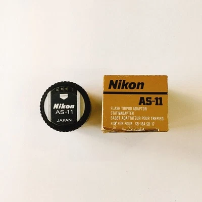 Nikon AS-11 Flash tripod Adaptor Shoe Exclusive for F3 SB-17,SB-16A,SB-12,SB-11 - Image 1 of 4
