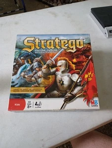 Stratego Capture The Flag Ice Vs. Fire Board Game Milton Bradley 2008 Complete - Picture 1 of 17