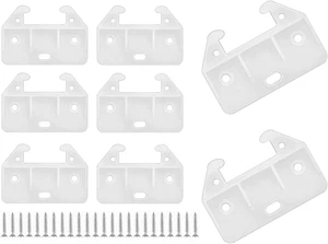 Drawer Guides Plastic Track Rail Guide Bracket for Dresser Cabinet Closet Drawer - Picture 1 of 12