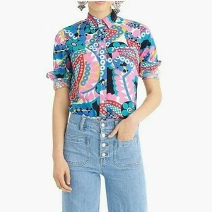 J.Crew Classic Fit Jungen Hemd in Kaleidoscope Ratti 4 - Bild 1 von 9