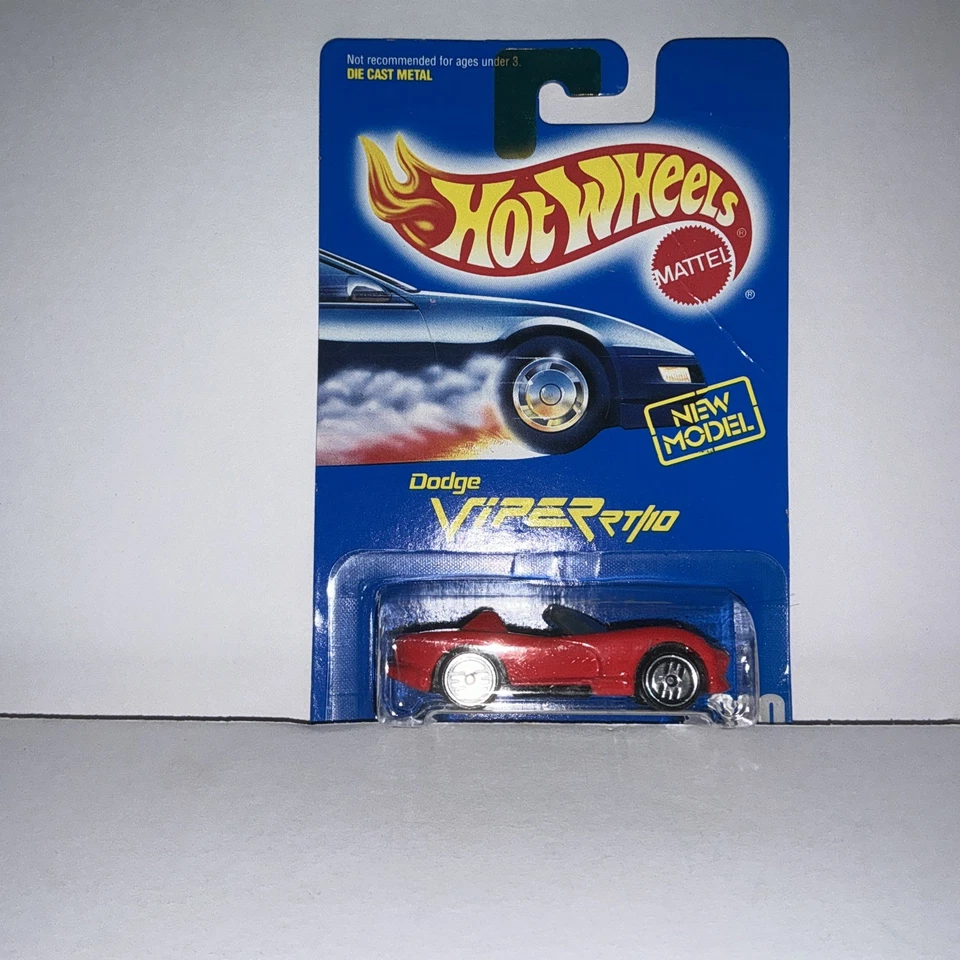 Dodge Viper RT/10 #210 1991 Hot Wheels rojo medalla de oro velocidad - diecast sin usar, en caja Foto 1 de 4