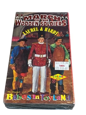 March Of The Wooden Soldiers VHS Laurel & Hardy Color Babes In Toyland  - Image 1 of 3