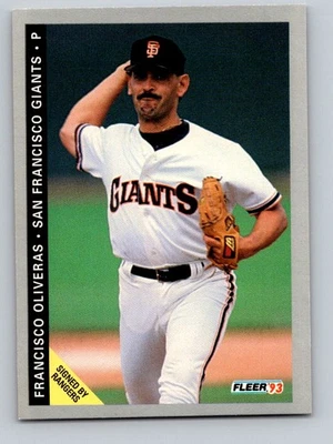 1993 Fleer #534 Francisco Oliveras - Image 1 of 2